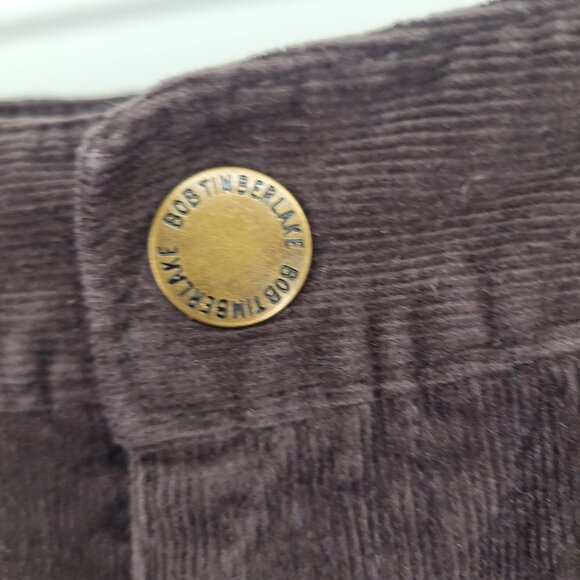 Bob Timberlake womens 8 brown corduroy pants with pockets cotton blend - Picture 5 of 9